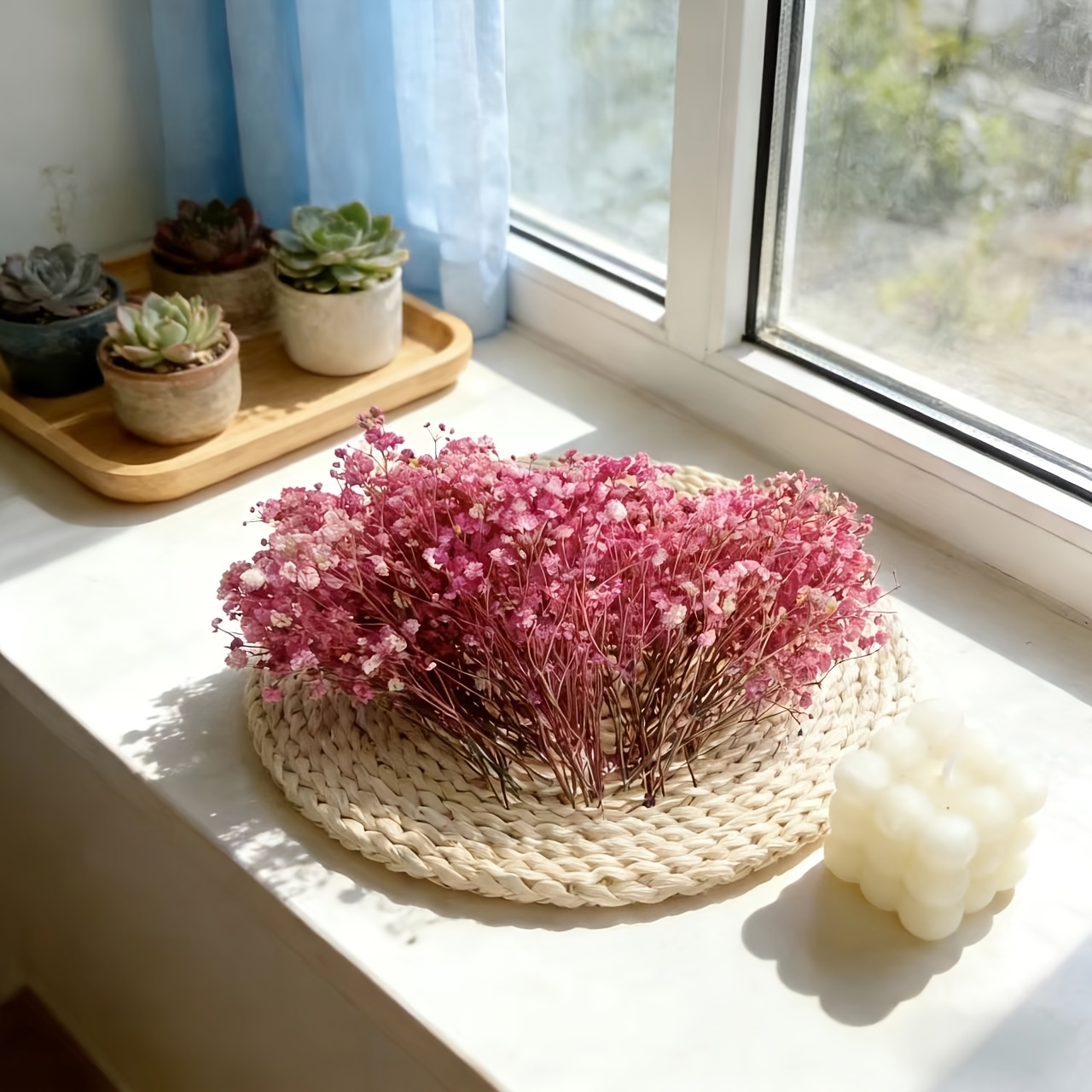 hochzeit mit trockenblumen