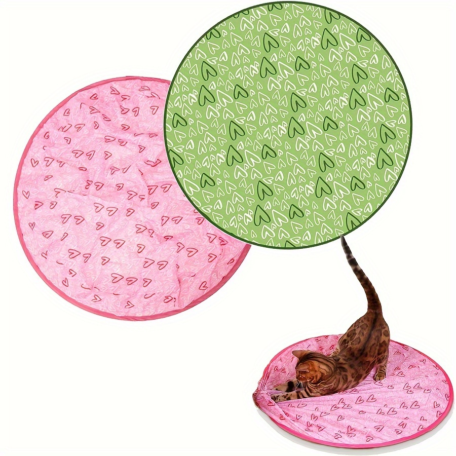 

1pc Interactive Cat Hunting Toy Cover, 27.5 Inch Canvas Fun Cat Tunnel Play For Indoor Cats