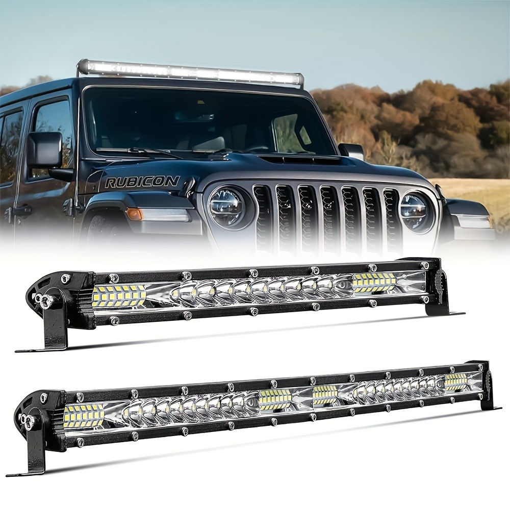 

10 20 - Led Bar, For Car, Atv, , Tractors, Suv, Utv, 12-24v Dc, 2000-3000 , , No Battery Included