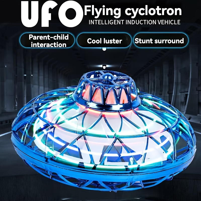 Flying Orb Ball Rechargeable Boomerang Spinner UFO Drone Toy