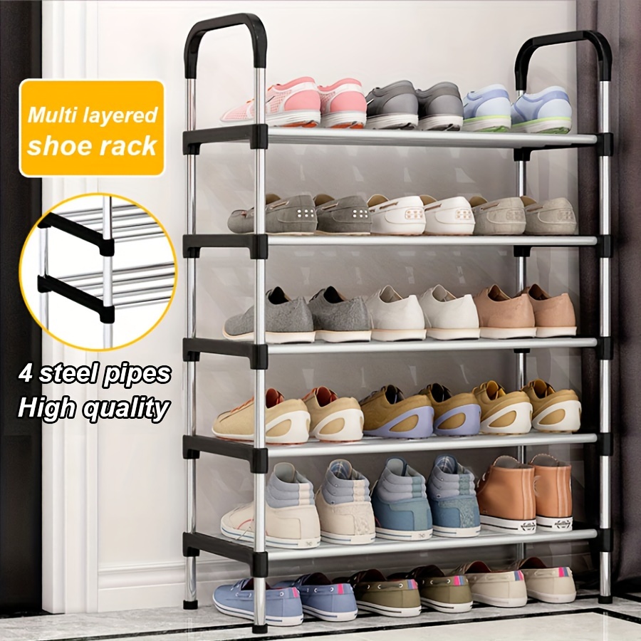 

1pc Space Saving Five-layer Shoe Rack, Shoe Storage Stand For Home Use