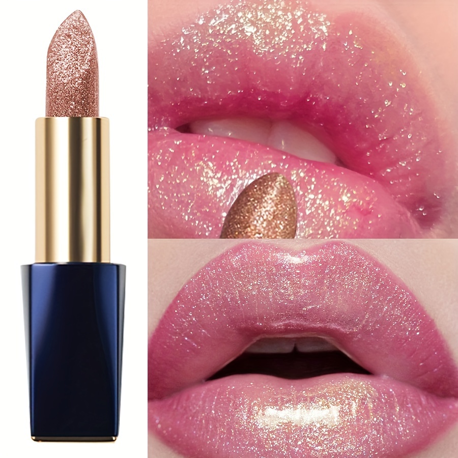 Crystal Sequin Lip Gloss Colorful Hydrating Nutritious Lip Glaze