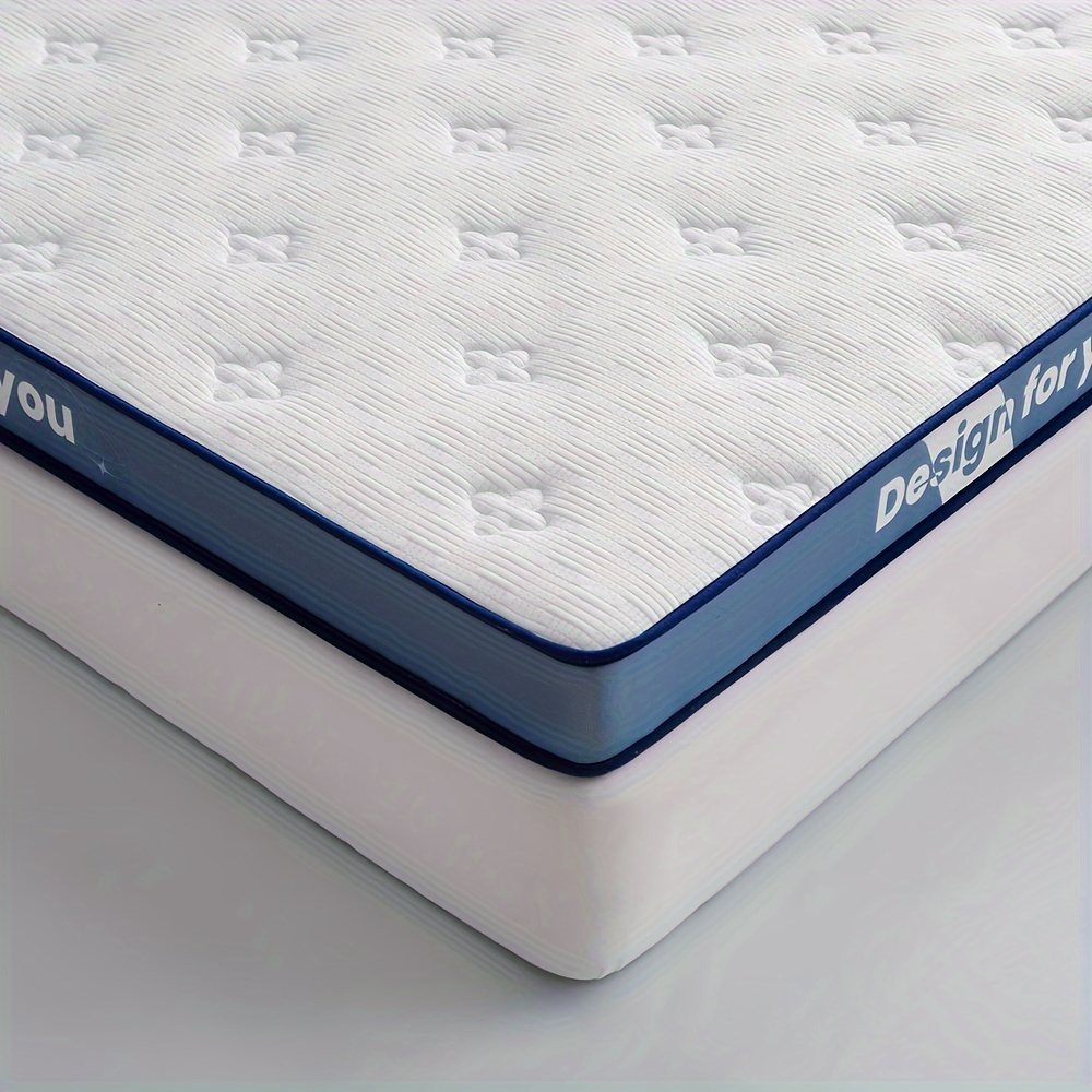 1pc thickened quilted latex layer high rebound   memory foam mattress memory high rebound latex thickened knitted breathable non slip mat foldable   mattress pillow core not included details 7