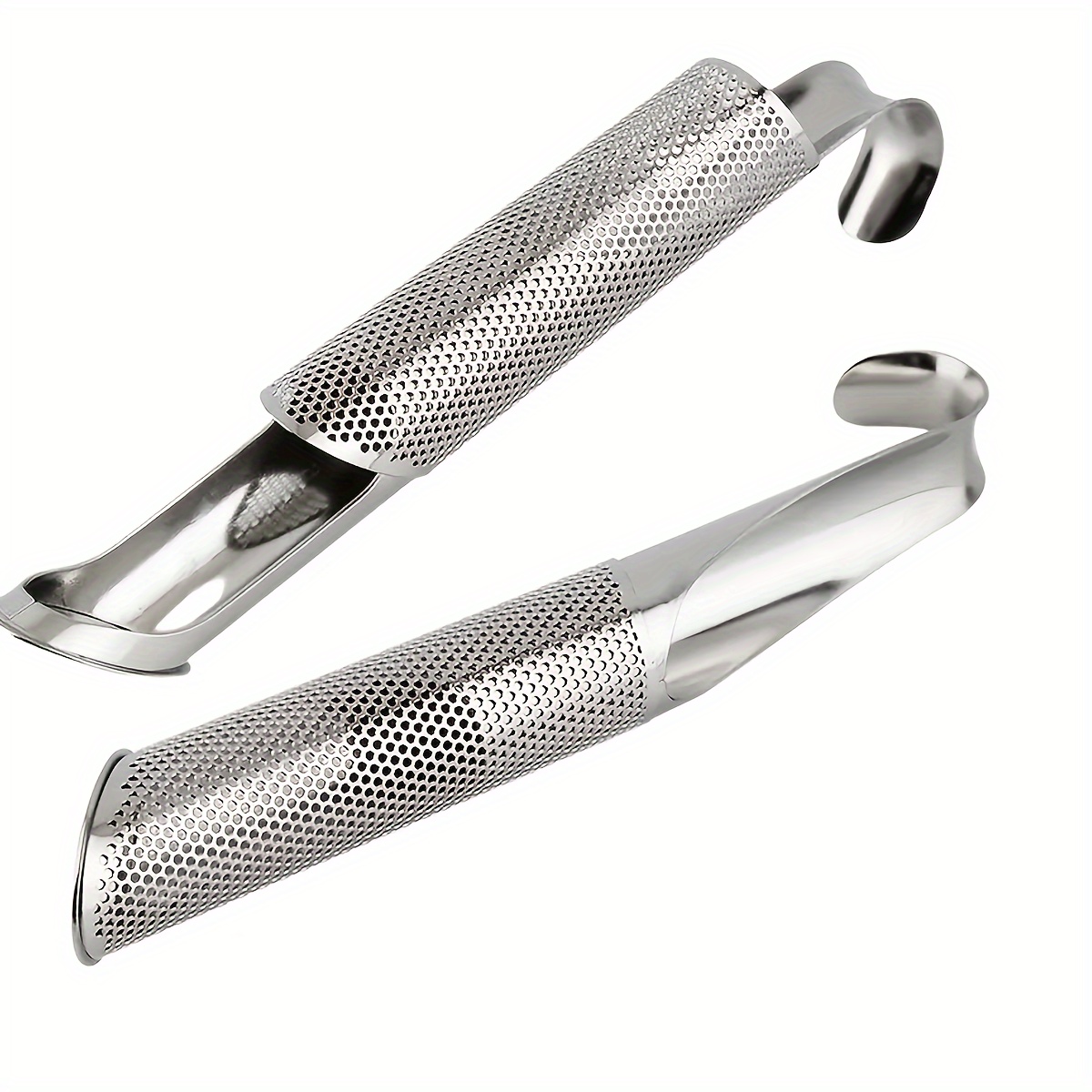 1pc Stainless Steel Pipe-Shaped Tea Infuser - Hanging Filter for Loose Leaf Tea, Fine Mesh Strainer, Durable Rust-Resistant Design for Brewing, Cooking & Kitchen Use, Tea Strainer, Modern Kitchenware, Rustresistant Material