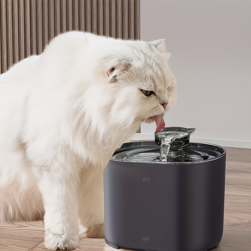 激安　通販　Temu　猫　ペット　給水器　FT666　2.2リットル　黒　口コミ