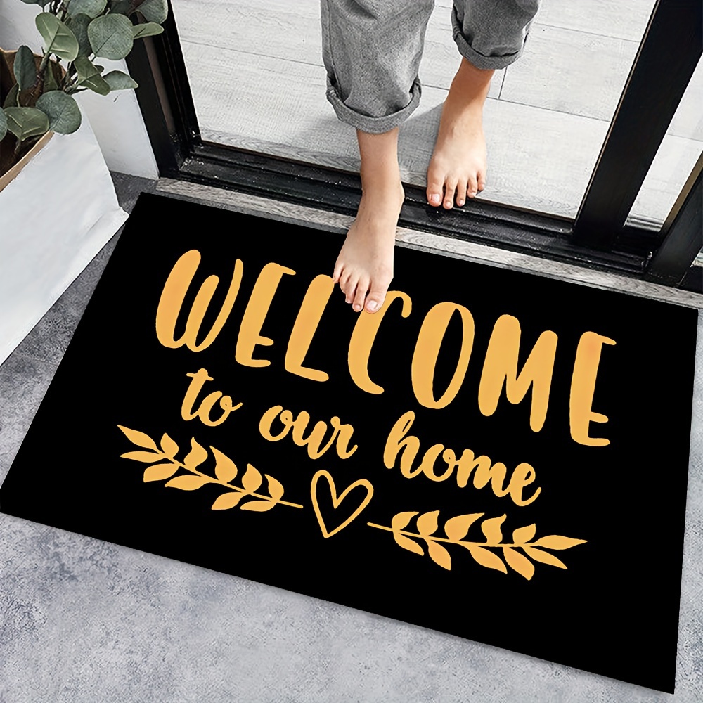 TEMU 1pc, Welcome Every Day Door Mat, Funny Gift, Kitchen, Bedroom, Rv, Balcony, Non-slip Floor Carpet, Indoor, Outdoor Decorative Door Mat, Home Decoration, Pet Placemat Dog Floor Mat