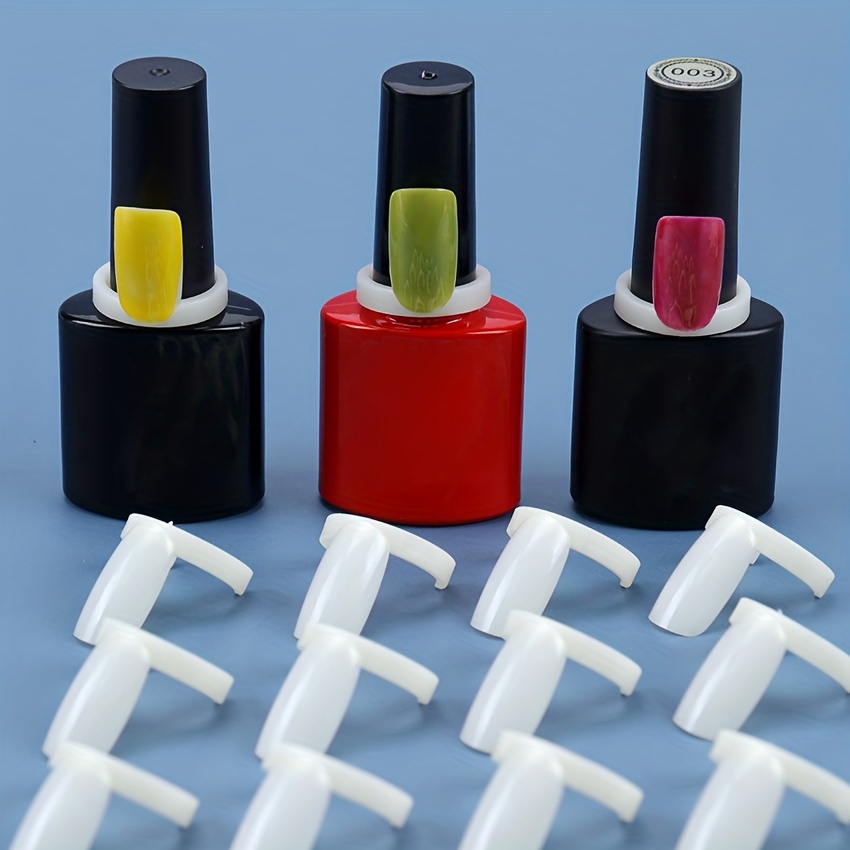 

50pcs Anneaux d'Affichage de Couleur de Vernis à TKGOES, de Ongles Non Parfumés pour Présentation d'Art d'Ongles