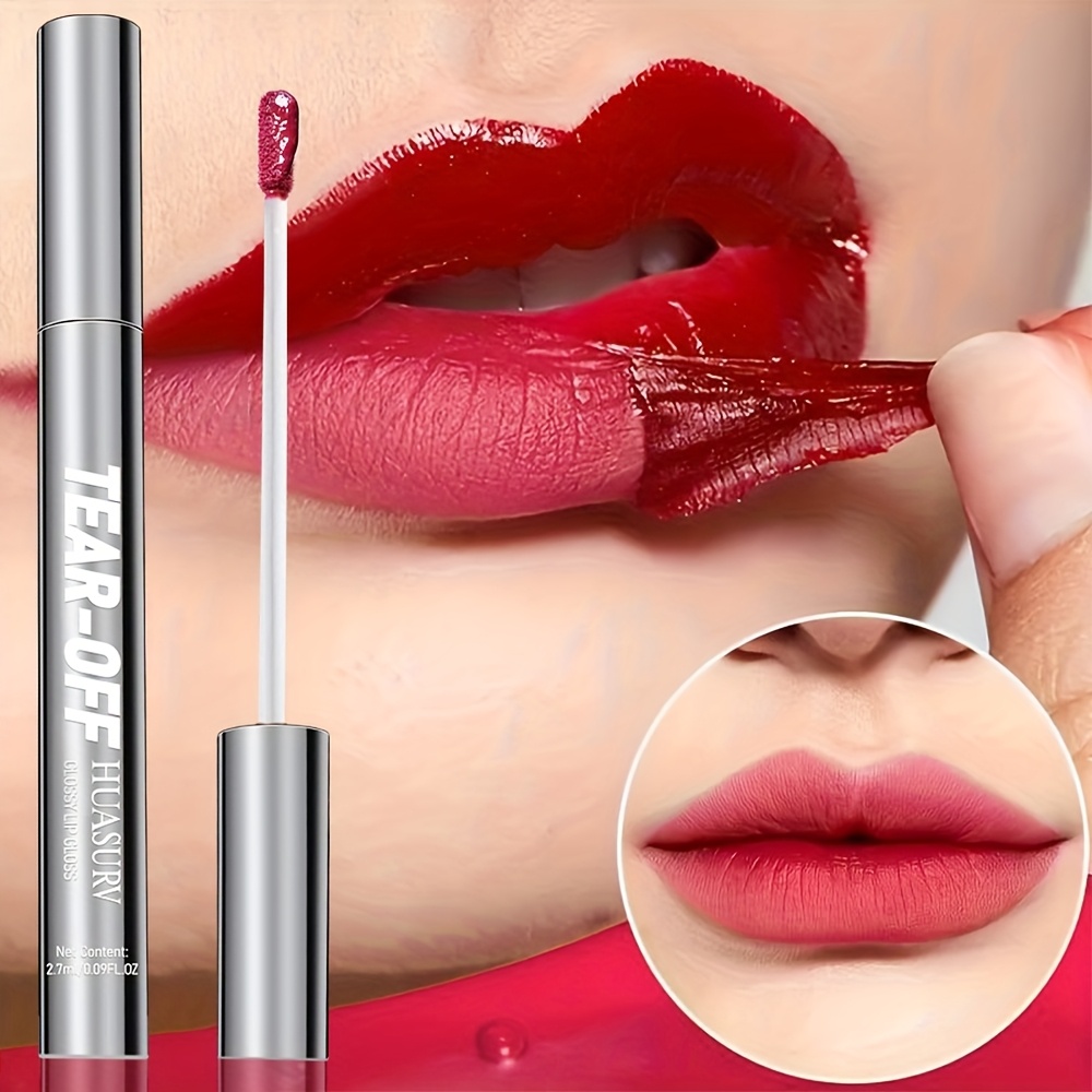 HUASURV Lip Glaze for Highly Pigmented & Moisturizing Finish