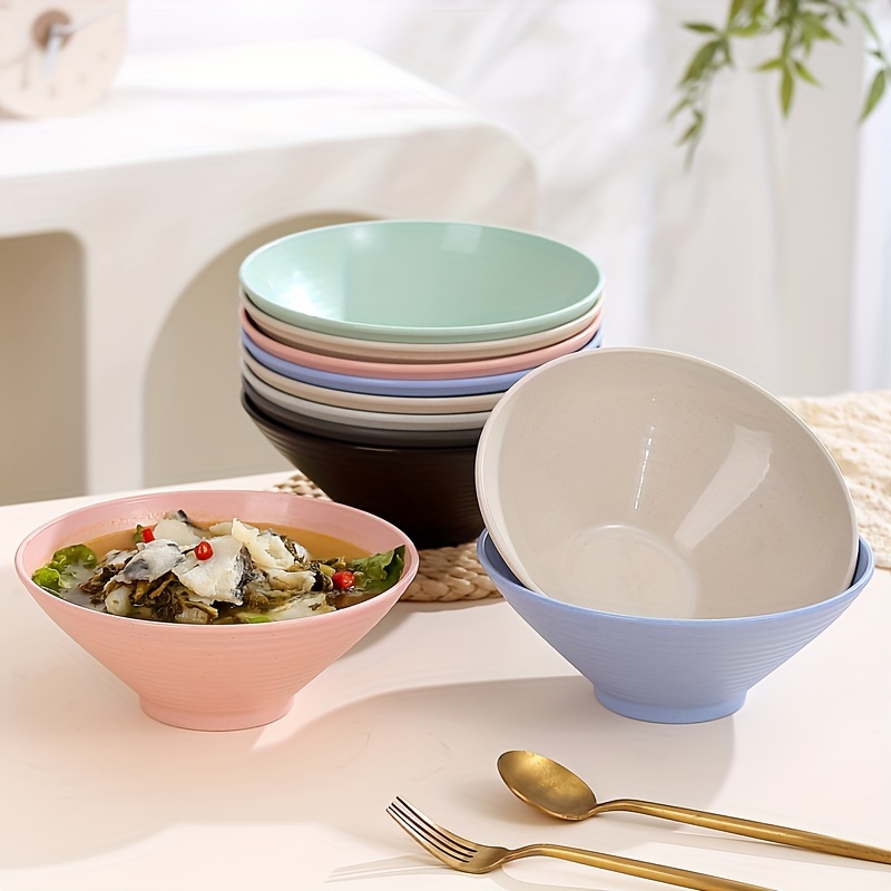 1pc inch ramen bowl set shatterproof microwave Temu Bahrain