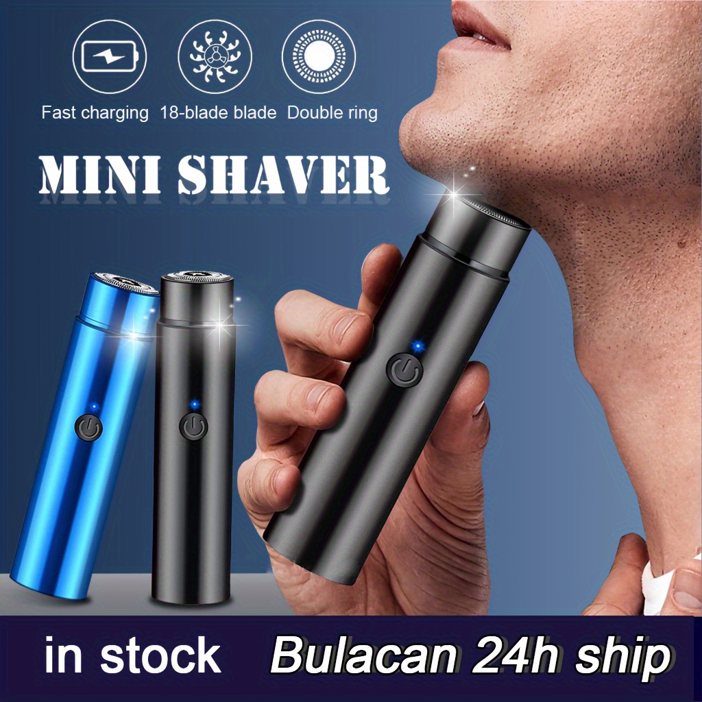 

German Small Steel Cannon Electric Shaver