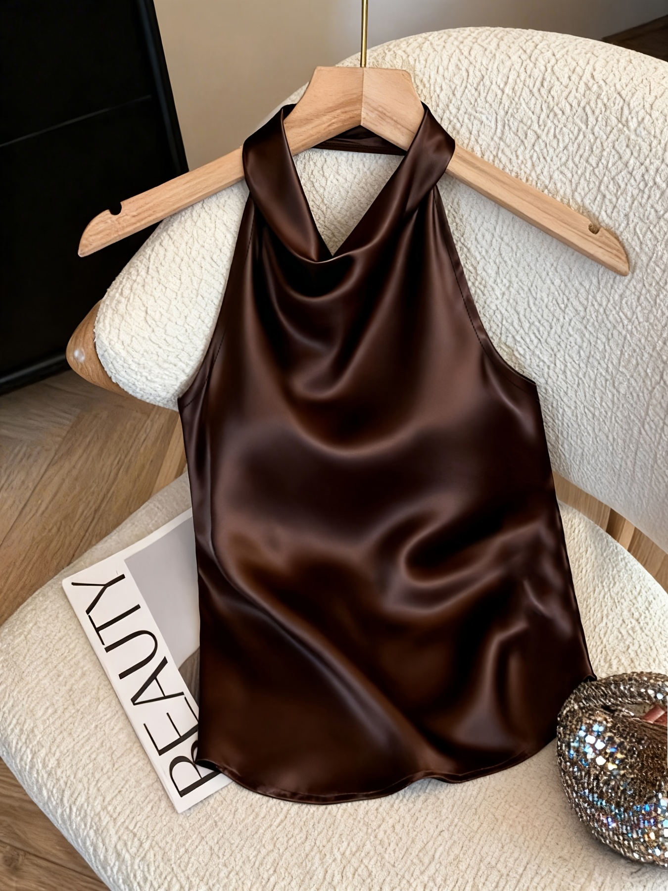 Top Halter Feminino, Moda de Verão Ideal para Encontros e Festas