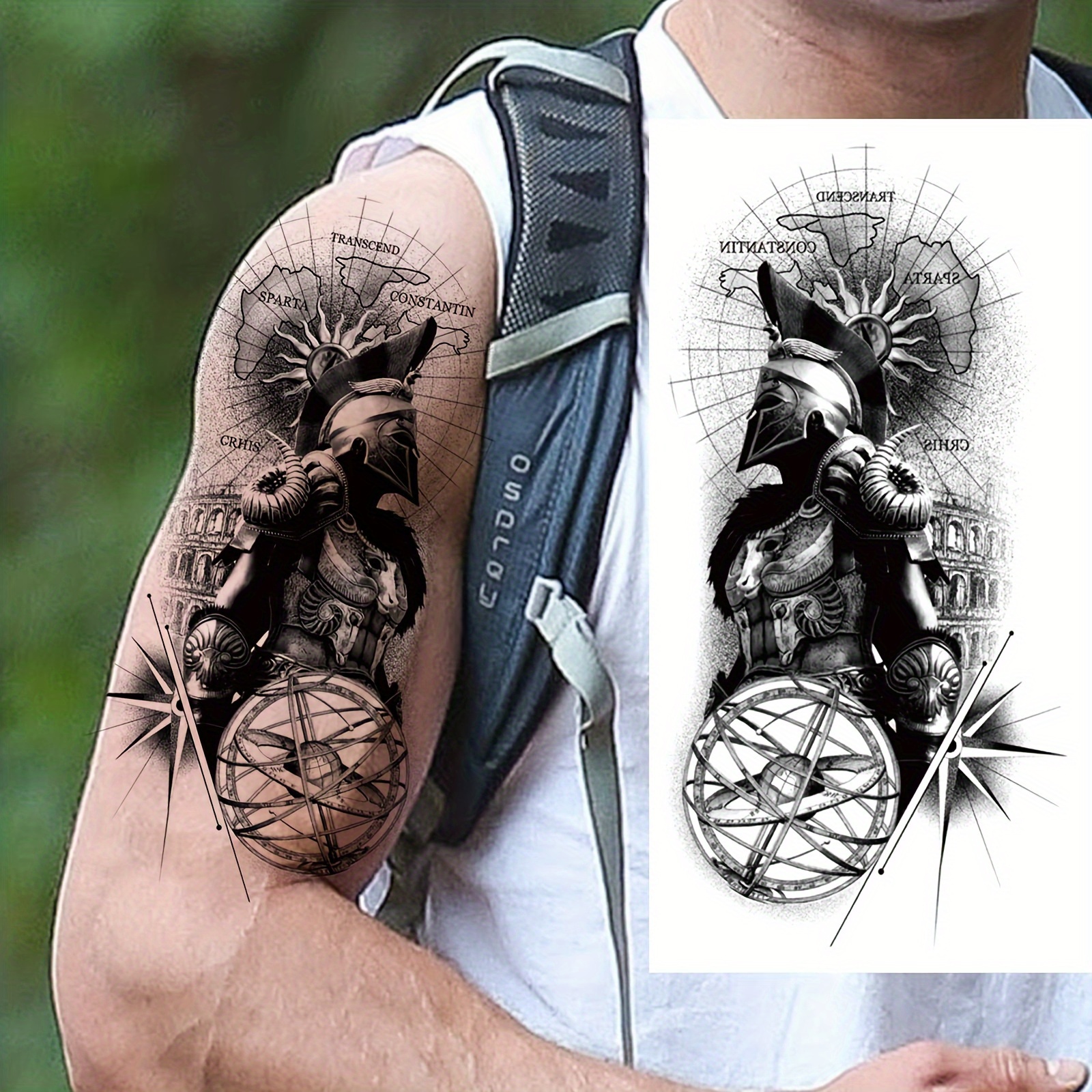 

- , Long-, And To Apply Fake Tattoos For , Thighs, & - For Adults And Comfortable
