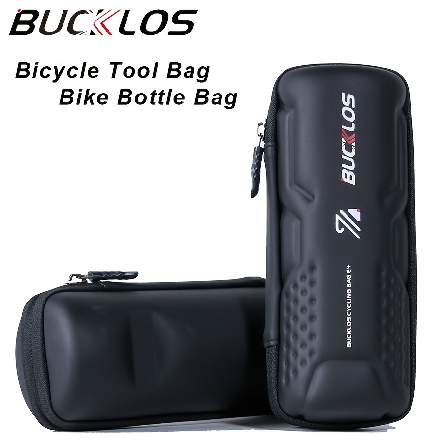 

Bucklos Bicycle Tools Bag, Eva+pu Durable Bag, Multifunction Waterproof Road Mtb Repair Kit Bag, Portable Bicycle Bottle Tool Bag