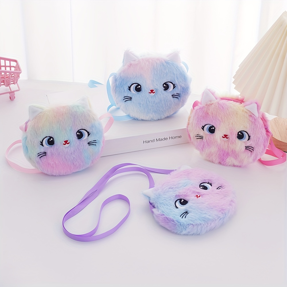 

' Cat Crossbody Bag - , Embroidered Shoulder Purse For