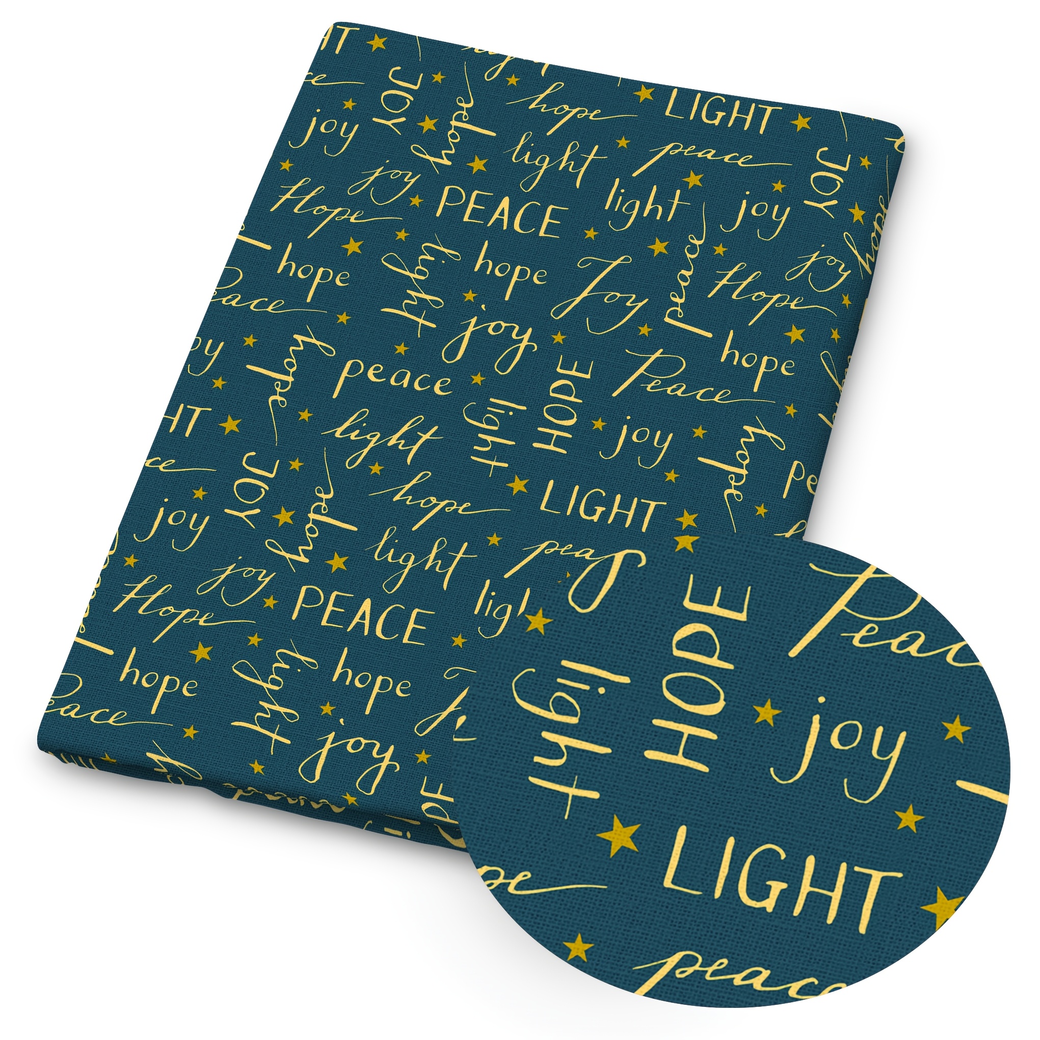 TEMU 1 stuk Kerst Serie Gedrukte Stof, 57X19.68 Inches (145X50 Cm) Polyester Voorgesneden Handgemaakt Patchwork Knutselwerk, Kerstbrieven, Vintage