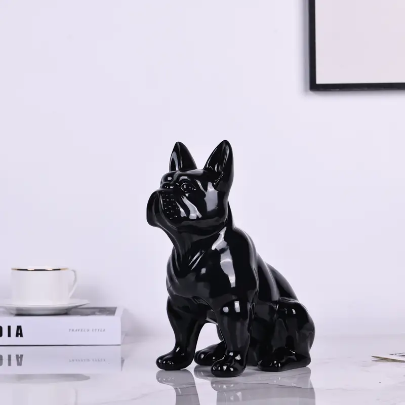 1 Pezzo Statua In Resina Bulldog Inglese Scultura Bulldog - Temu Italy