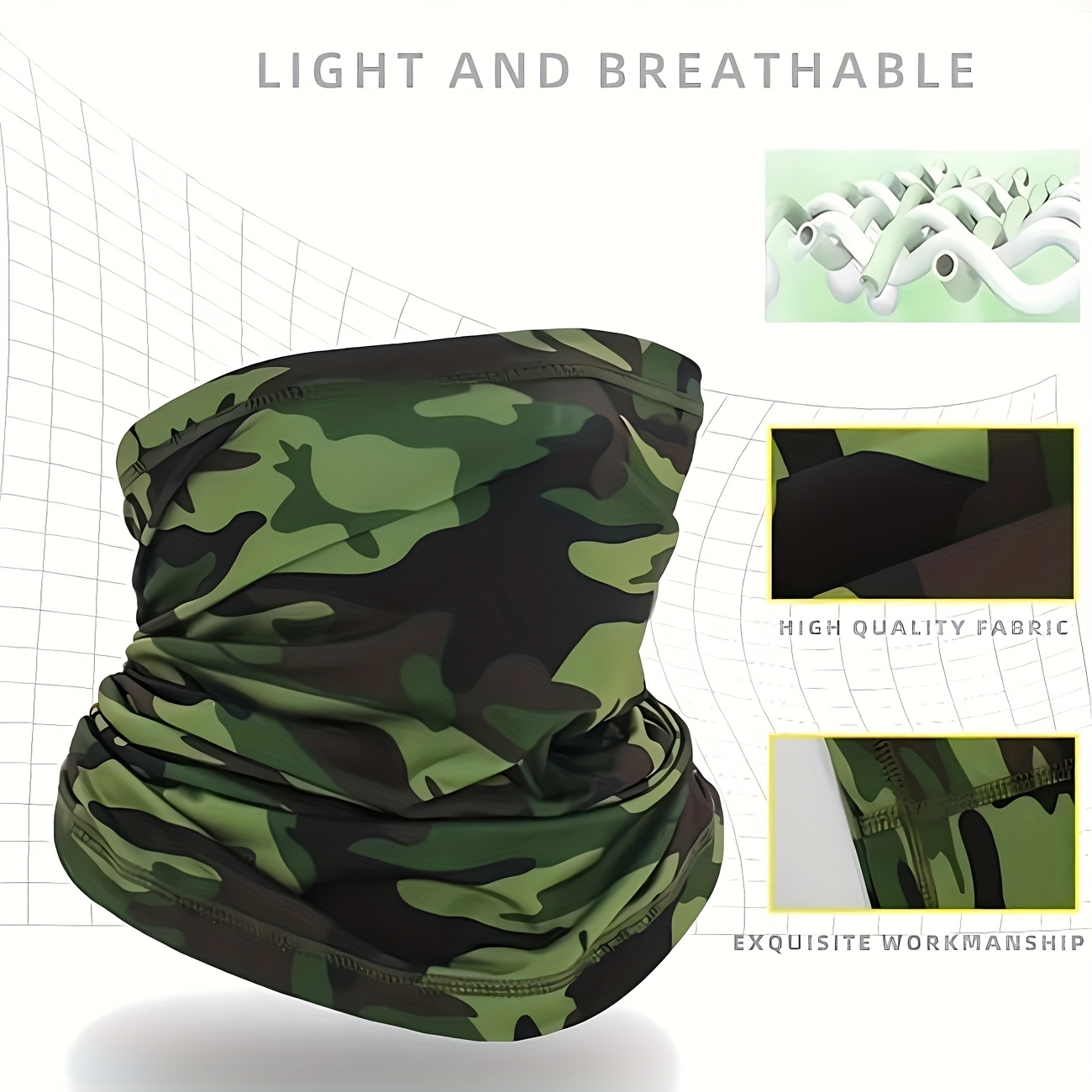 9pcs Unisex Seamless Multifunctional Magic Headscarf, Outdoor Cycling Face Mask and Neck Gaiter - Versatile Warmth Protection Against Sunlight, Cold Wind Dust with Breathable Design (Random Patterns, No Repeats), Windproof Neckwear, Soft Texture, Durable Material, Multipurpose Headscarf, Winter Sports Lovers