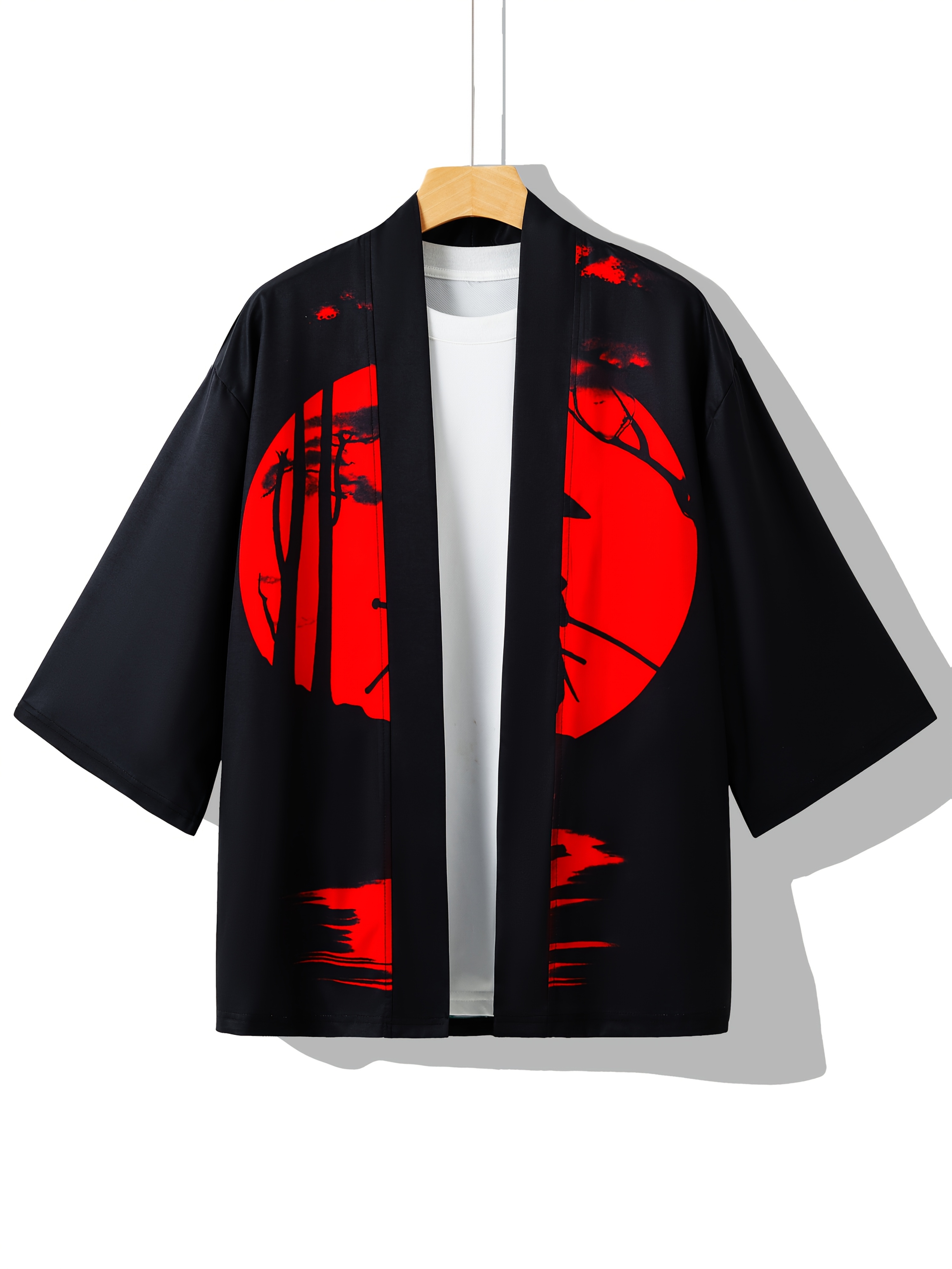 roba quimono samurai casual hombre 3/4 poliéster Temu Ecuador