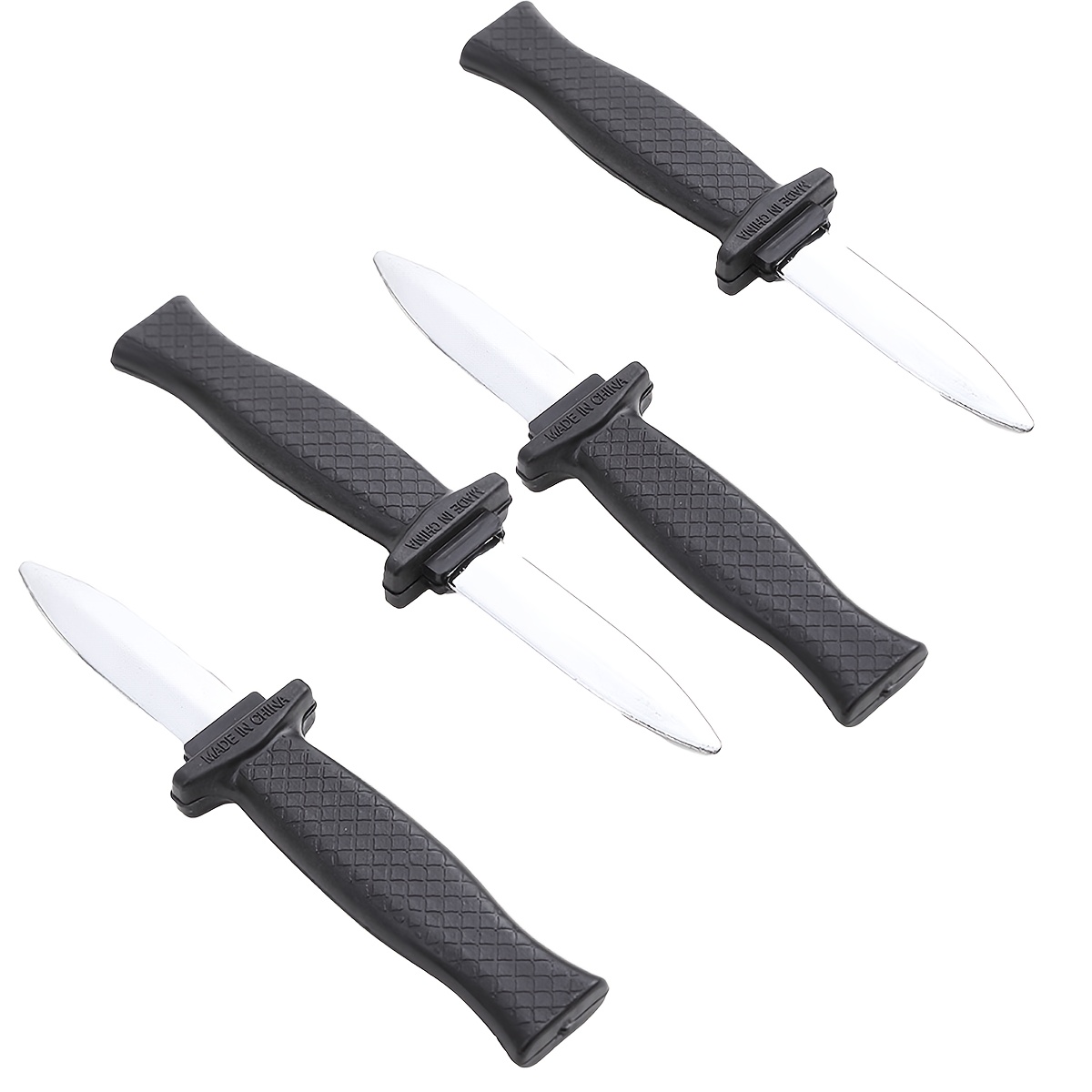 Image of 4pcs 12pcs (with ) 12cm Mini Version Of The Prop For Pranking, Retractable Fake Knife For Pranks, Spring-extended Fake Knife For Pranks, Comedy Props, Magic Performance Props