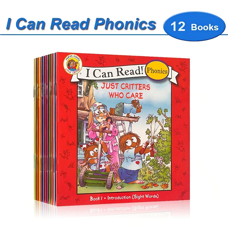 12 Books My First Phonics Book - Little Critters Series Story Books