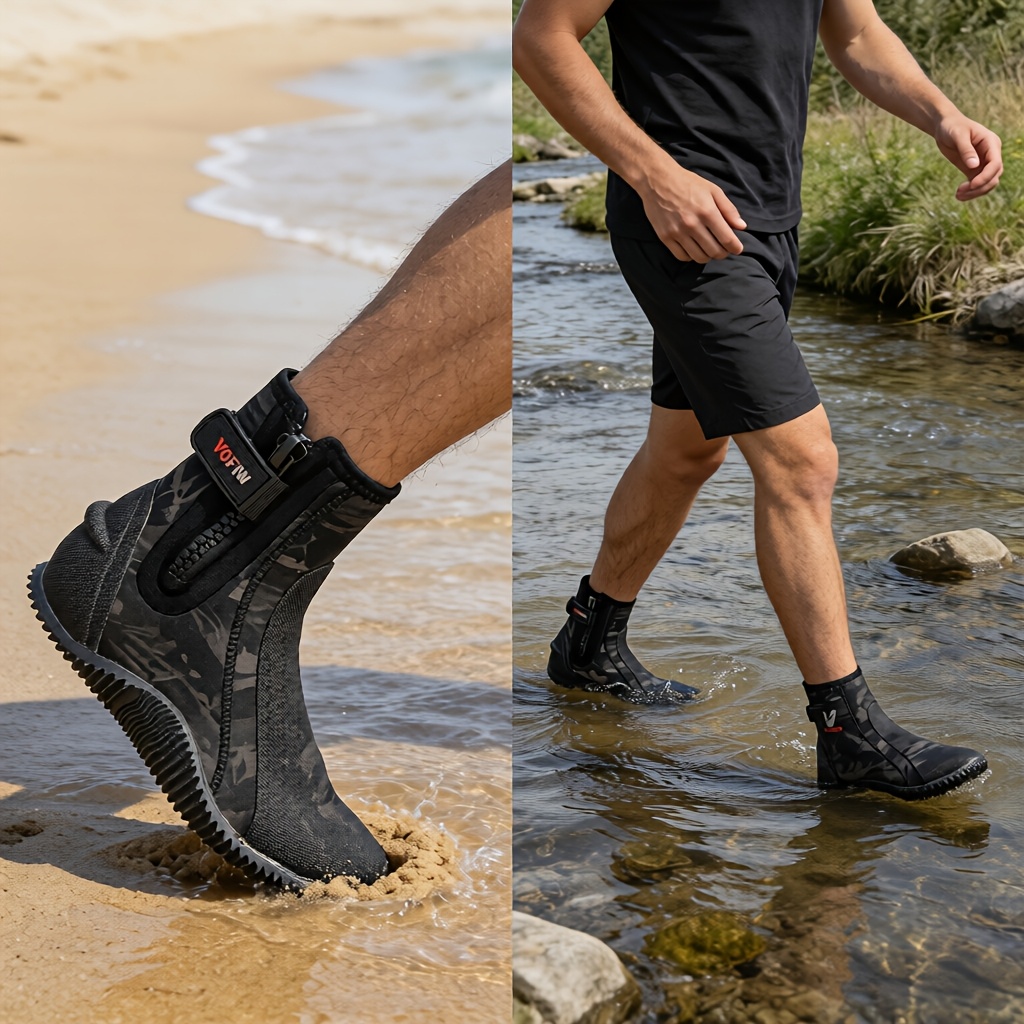 Snorkeling Boots Neoprene Dive Boots 3mm – Anti-Slip Sole  display picture 1