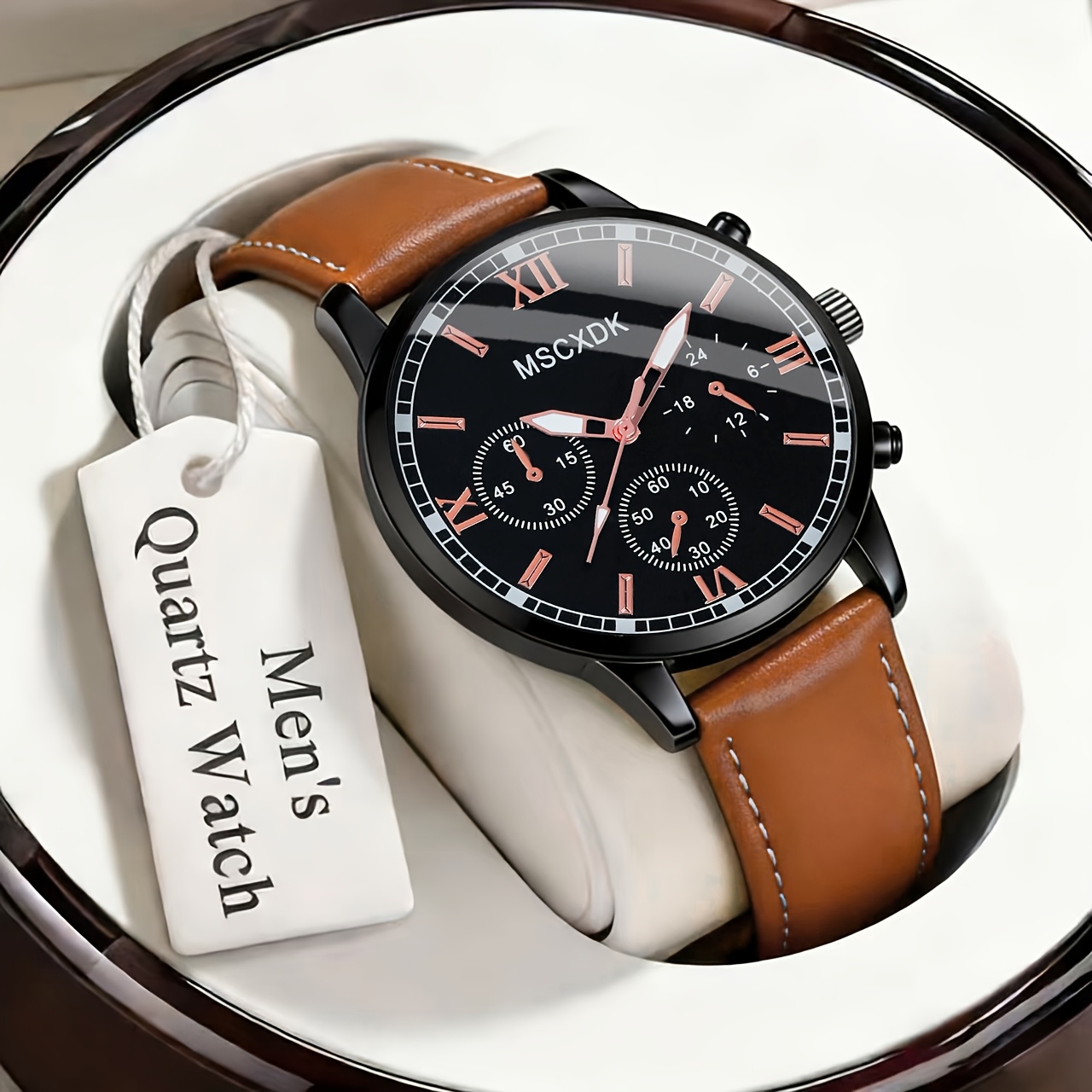 's Casual Business Luminous Top Brand Luxury Quartz Watch (box Not Included)