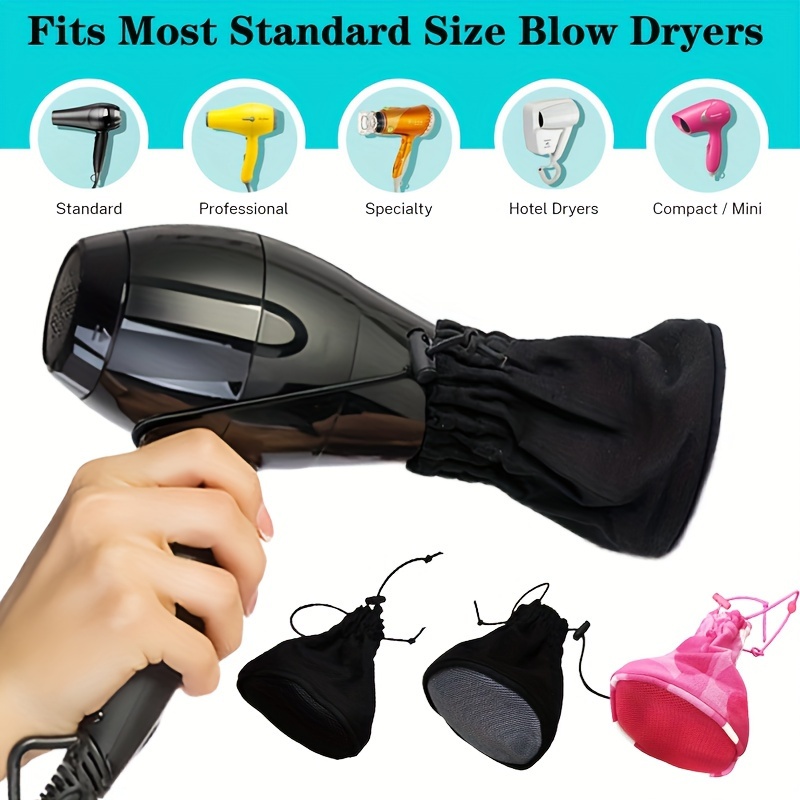 popular ion mesh hair dryer diffuser sock curly wavy Temu