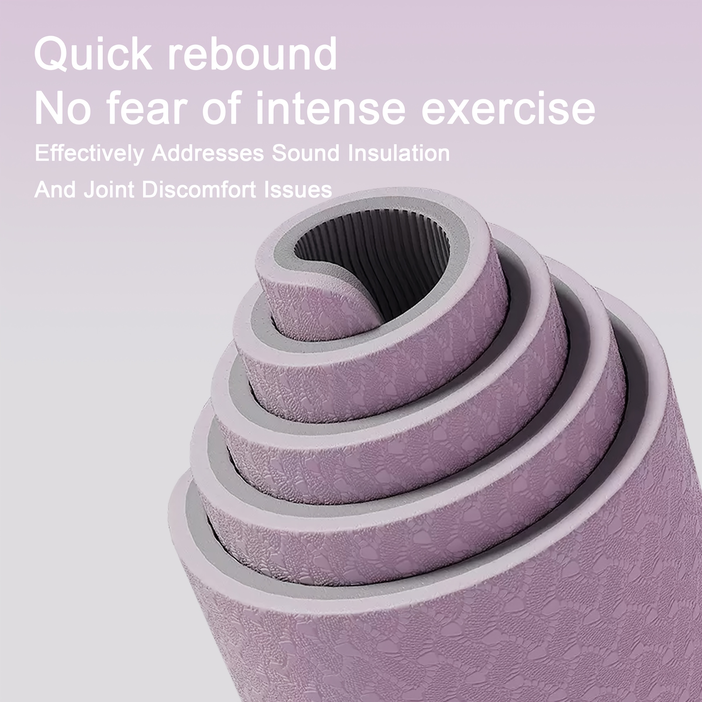 Non-Slip TPE Thick Yoga Mat with Alignment Markers, Large Size 182.88cm Long X 80.01cm Wide X 0.58cm Thick, Tear-Resistant Exercise And Fitness Mat for Yoga, Pilates, And Floor Training.