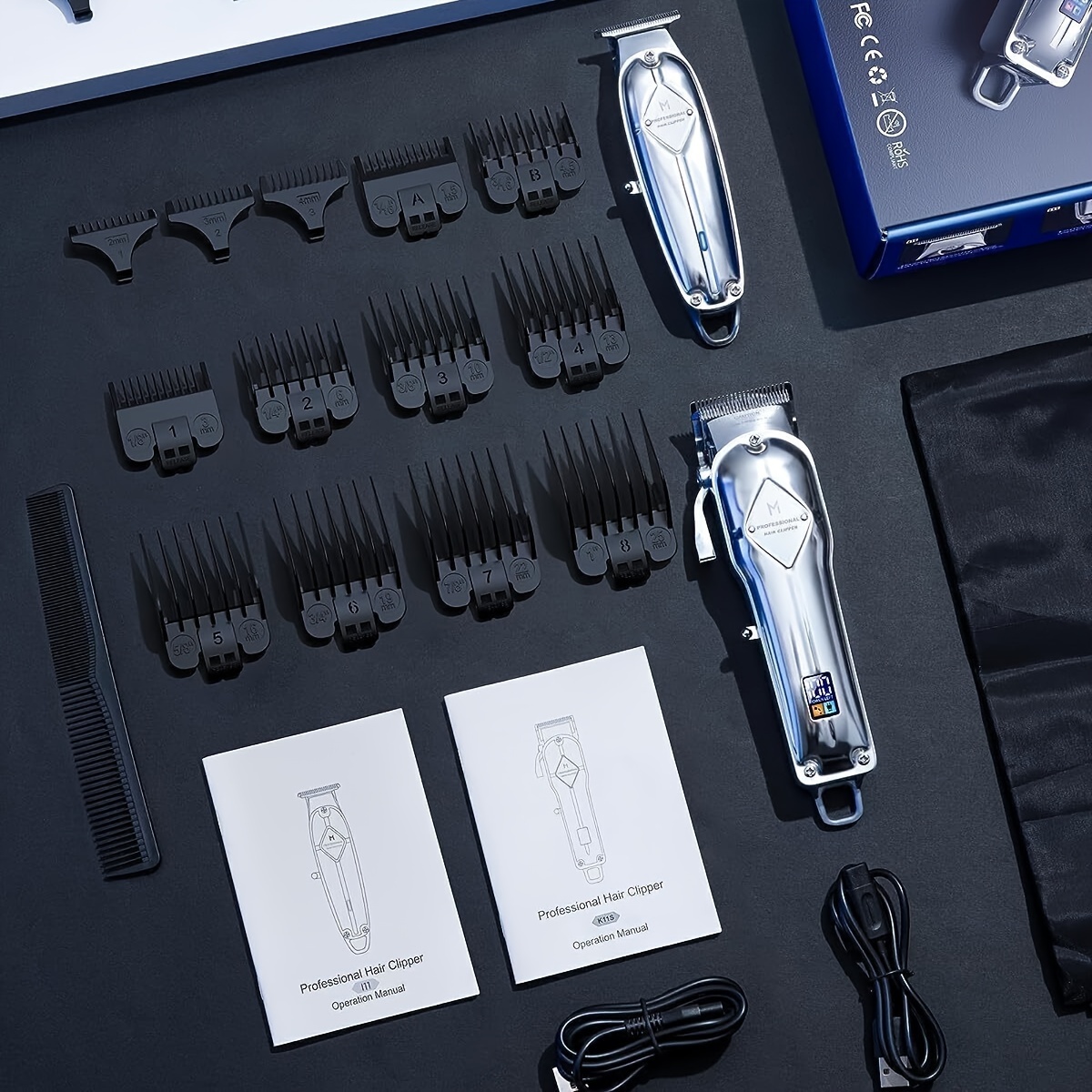 Professionele T-Blade Tondeuse en Trimmers Set