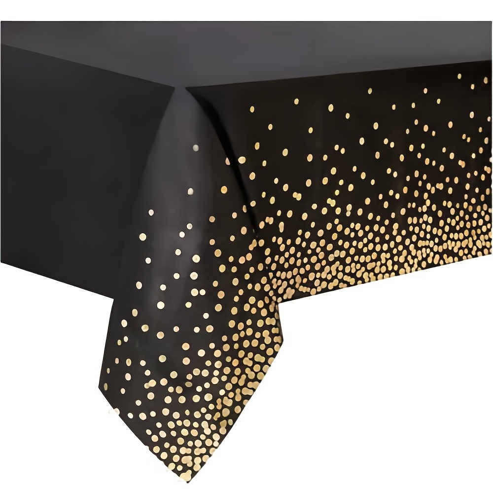 

54x72in & Dot Plastic Tablecloth - For , Bachelor Parties, Graduations & Anniversaries