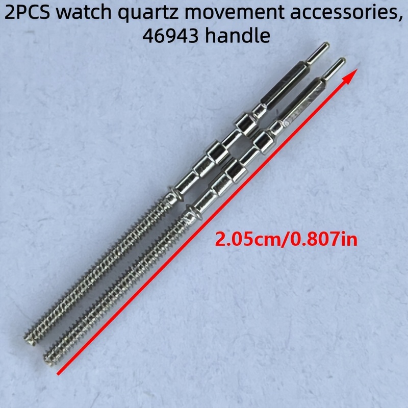 2 vnt. laikrodžio mechaninio mechanizmo papildymai 46943 mechanizmo rankenėlė