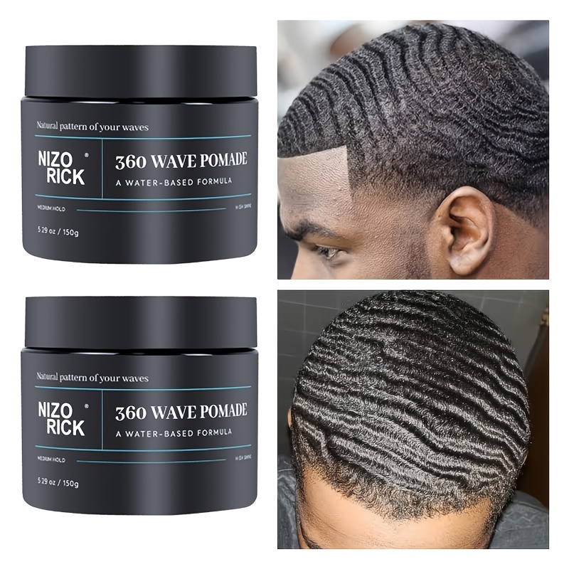 NIZORICK Men's 360 Degree Wave Styling Cream