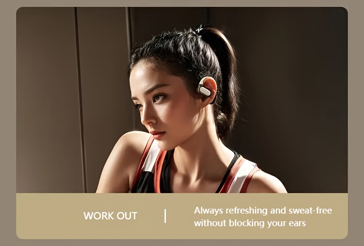 New Senyang New Style True Wireless On-Ear Earbuds Music Non-In-Ear Headset Gaming Couple Earbuds Video TWS HIFI Bass 9D Stereo HD Calling Earphones for Android for Iphone Cellphone Sports Earpieces Smart Headphones for Halloween Day Gift
