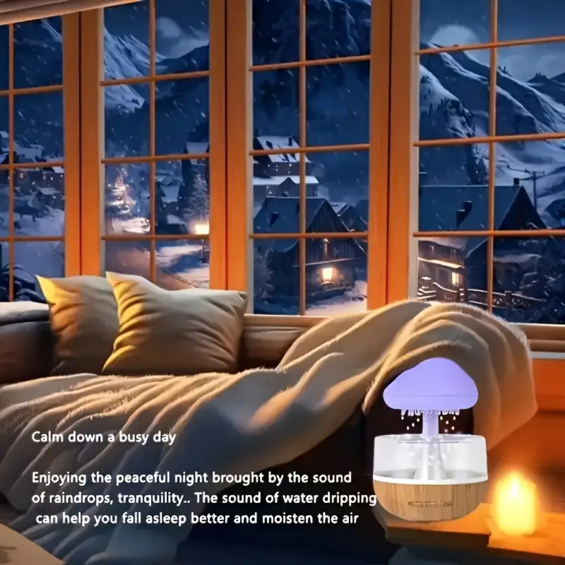Veilleuse LED Alimentée par USB & - Lampe de Table Polyvalente pour la Décoration de , pour , - Cadeau Idéal pour Toutes , Halloween & Noël détails 5