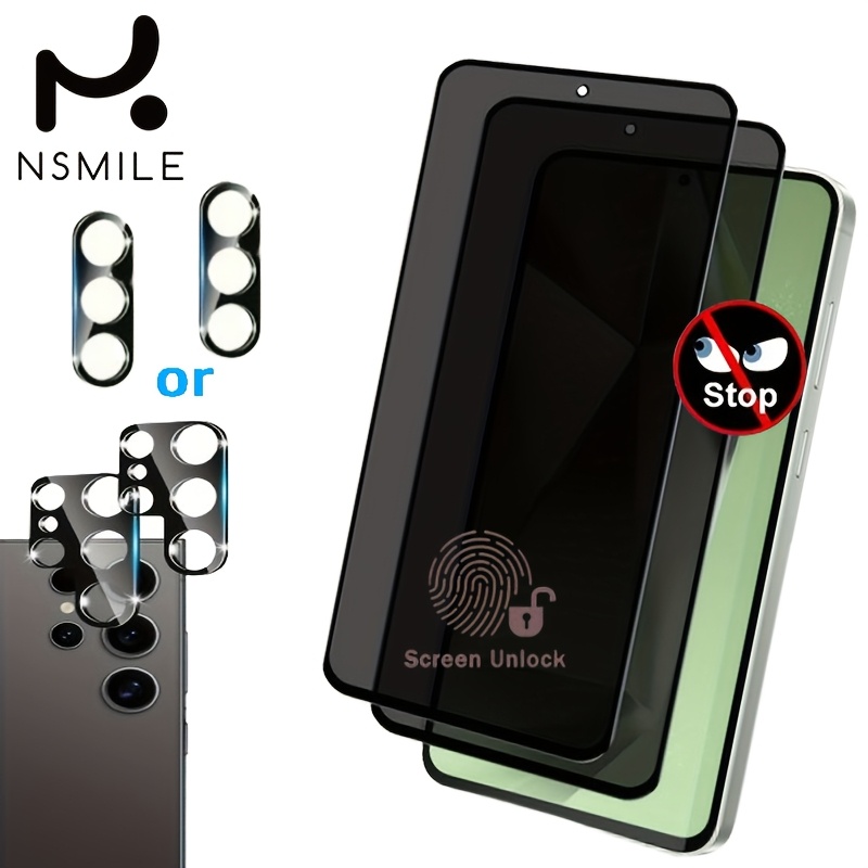 tempered glass privacy screen protector Temu Portugal