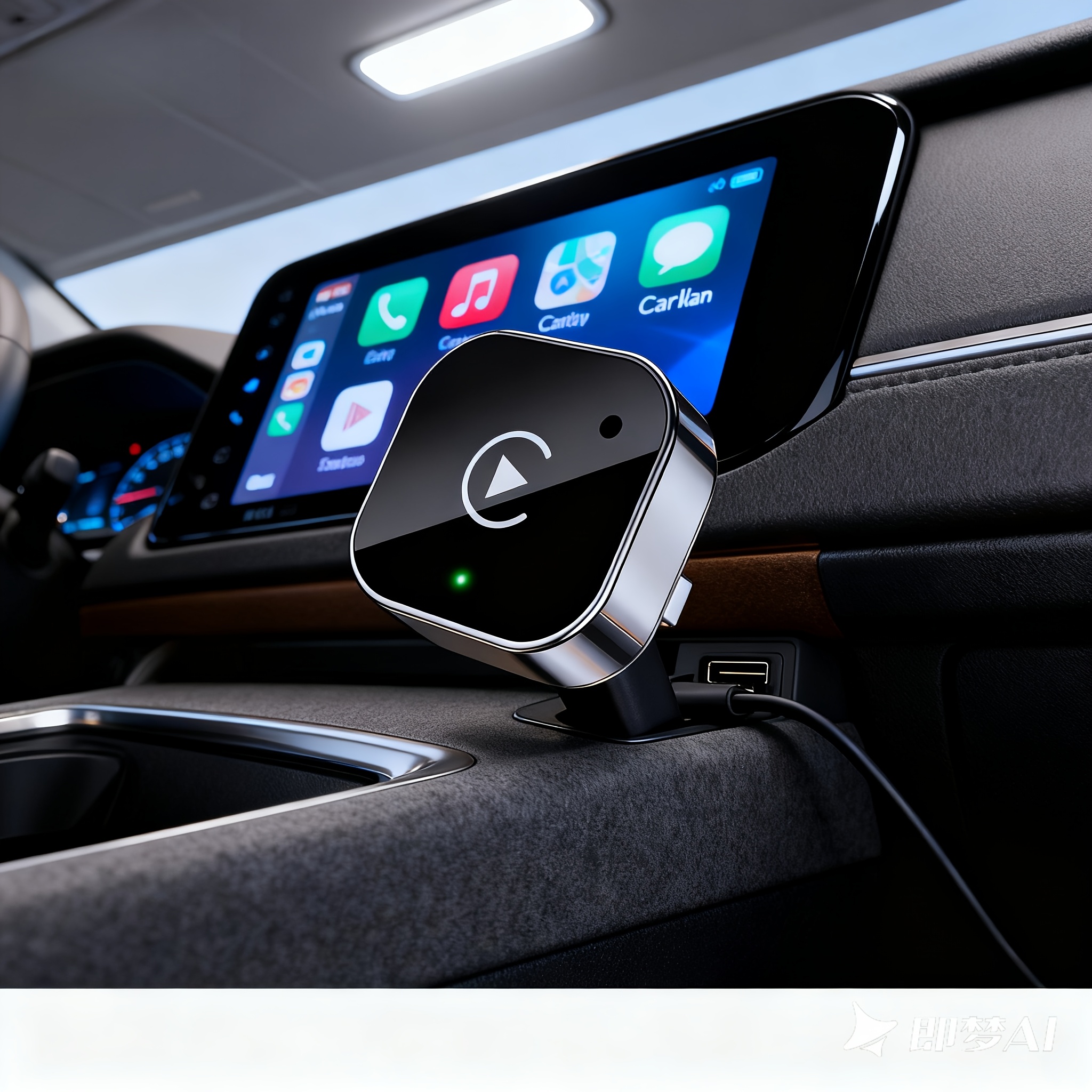 item picture 2 in 1   and   auto adapter plug and play carplay dongle converter fast   no delay iphone and   with usb usb c   carplay for   car audio upgrade   accessory   audio