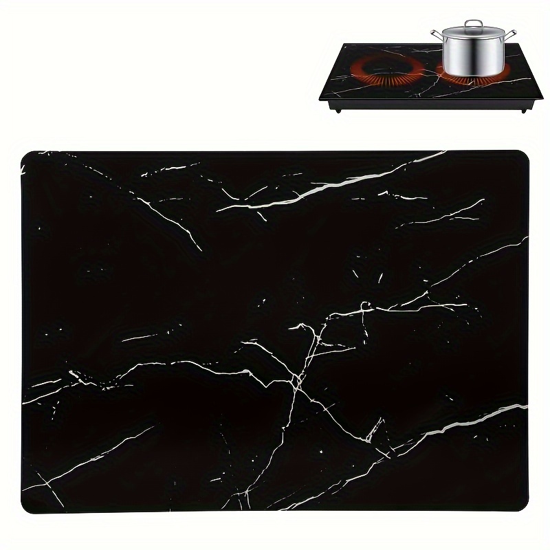 

Large Silicone Induction Cooktop Protector Mat 20.5"x30.7" - -resistant Cover For Kitchen Stove, Multifunctional