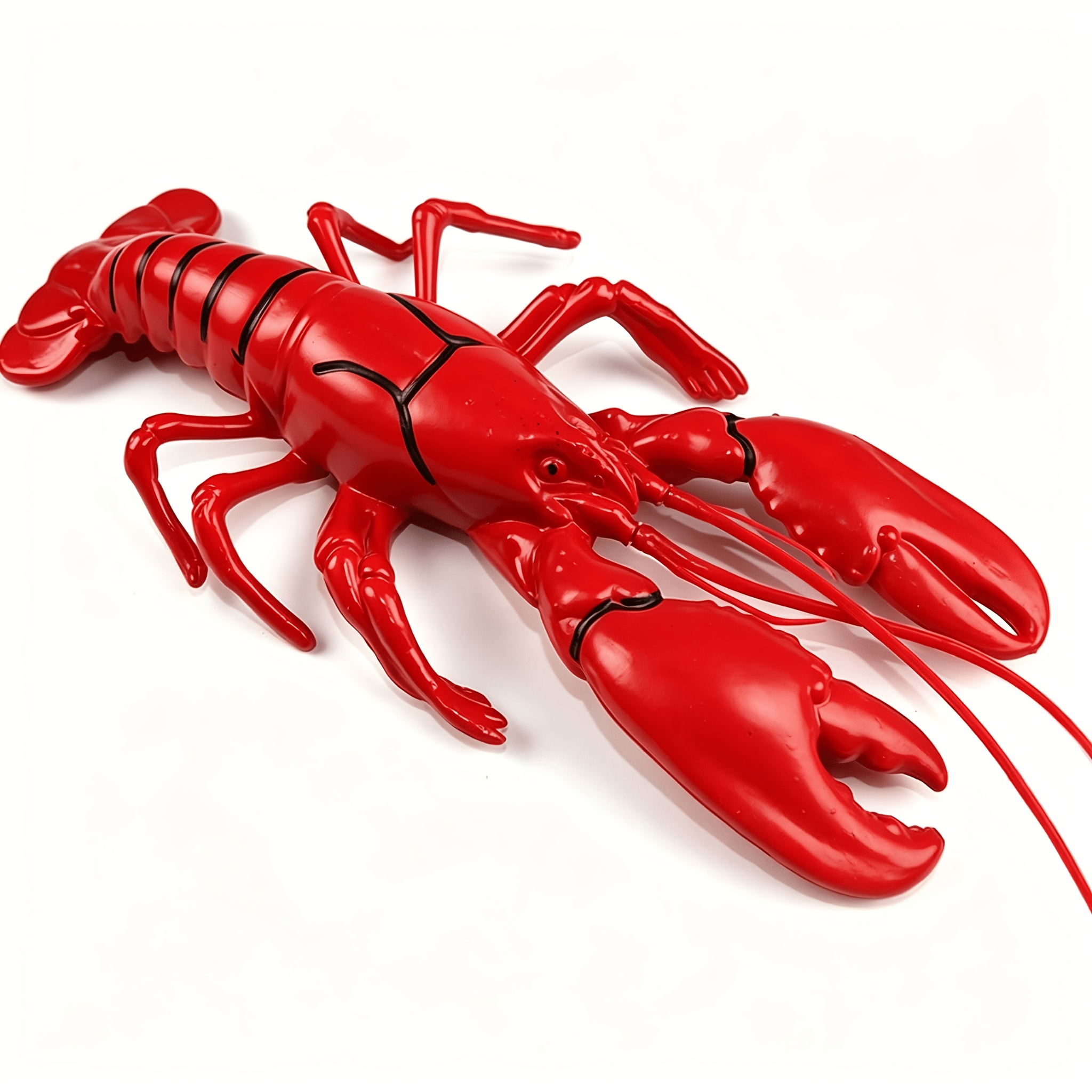 Image of 36cm Lifelike Lobster Model Artificial Marine Plastic Animals Desktop Decoration Home Party Display Simulation Lobster Model