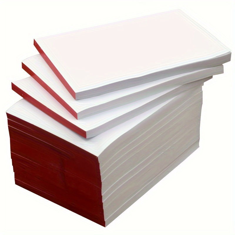 

Steno Pads 5-pack - 55 Sheets Each, 6.88x3.74" Blank Writing Notepads, Tear-off Portable White Paper Notebooks For Home, Office, And Servers