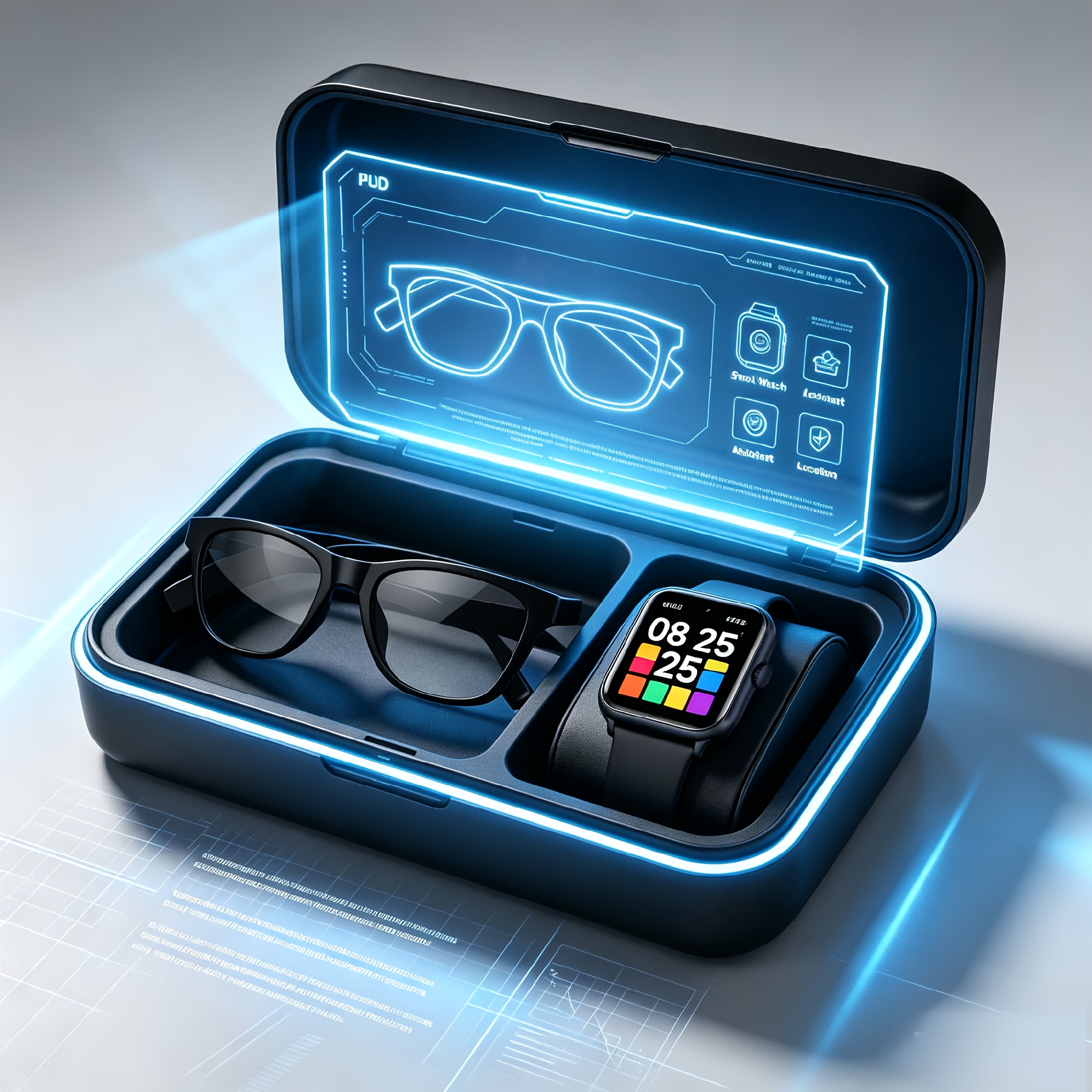 TEMU 2026 Ai Translation Smart Glasses + Smartwatch Bundle: Real-time Online Translation In Multiple Languages And Photo Translation, All At .