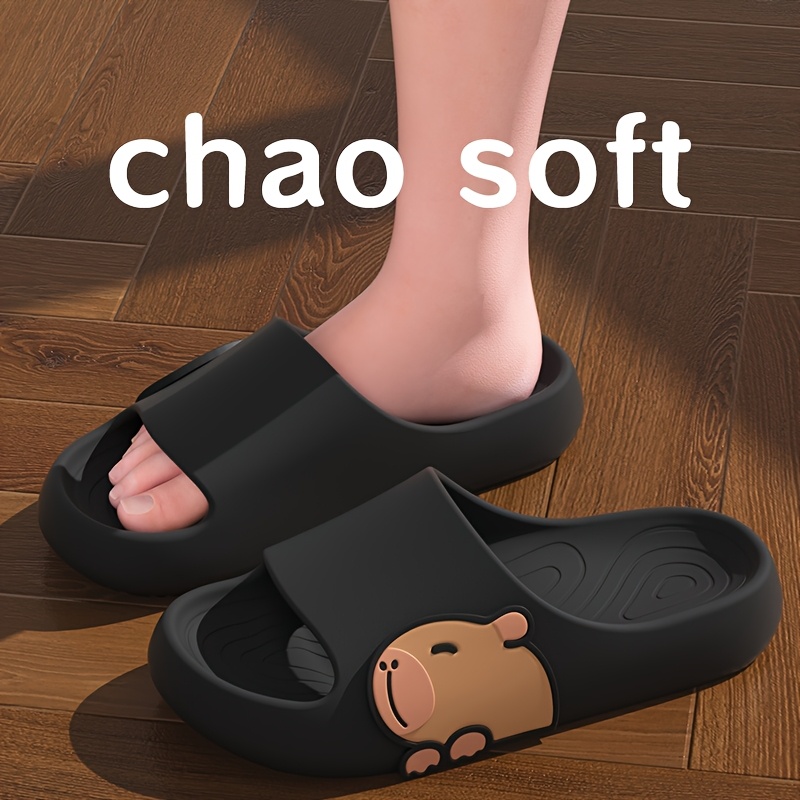 Image of Children's Lightweight Soft-soled Slippers - Simple And Casual Bathroom Shoes For Middle And Older Children, A Comfortable And Cool Parent-child Style Slipper Suitable For Leisure At Home And Beach