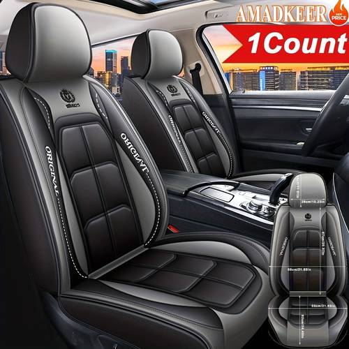 seat covers breathable durable water resistant protector for no filler fits most vehicles vehicle interior upgrade sleek car accessory material auto detailing fans