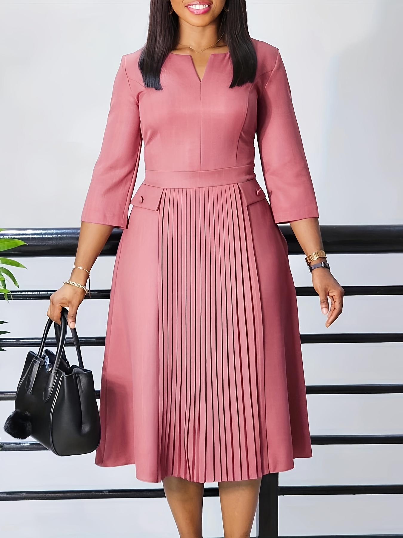 elegant corporate dresses PRETTYGARDEN Work Dresses for Women Spring Business Formal Short Dress