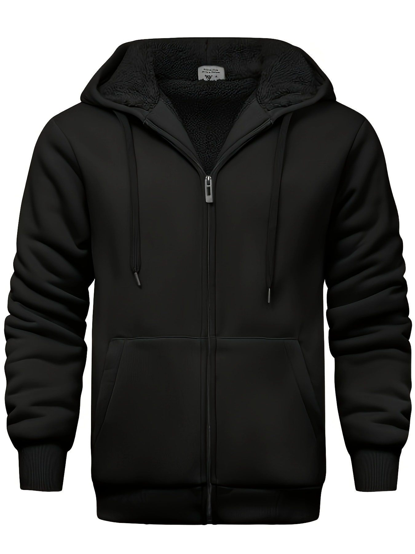 black coat men sold on Temu United States