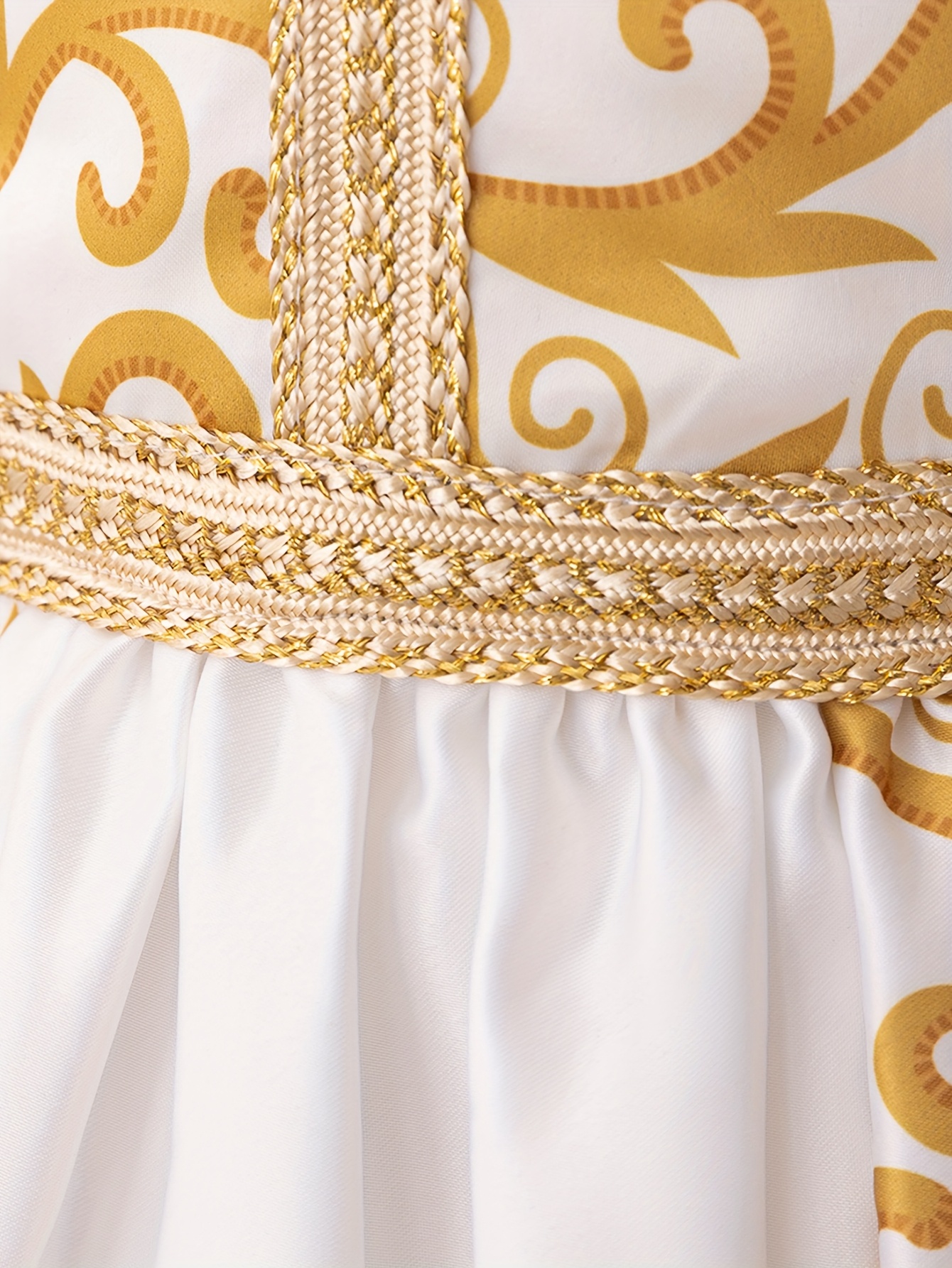 white and golden dress White AND GOLD DRESS Small main image 0