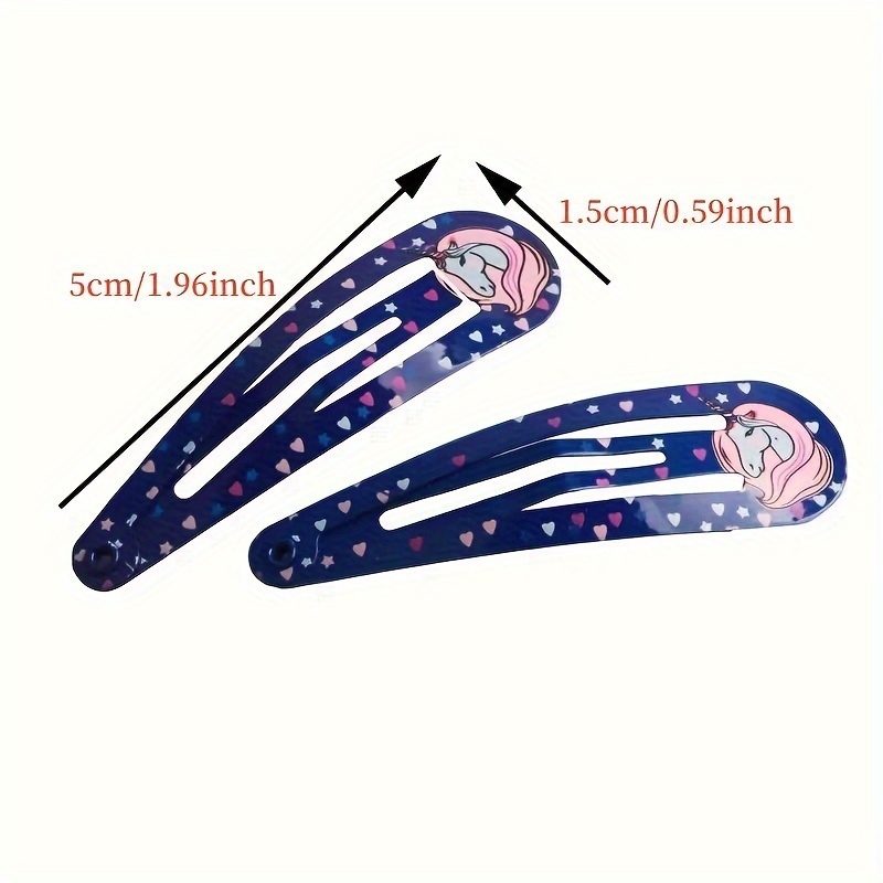 10/20/40pcs of Cute Star Fruit Butterfly Hair Clips for Girls, Hair Accessories Gifts for Girls, Random Colors