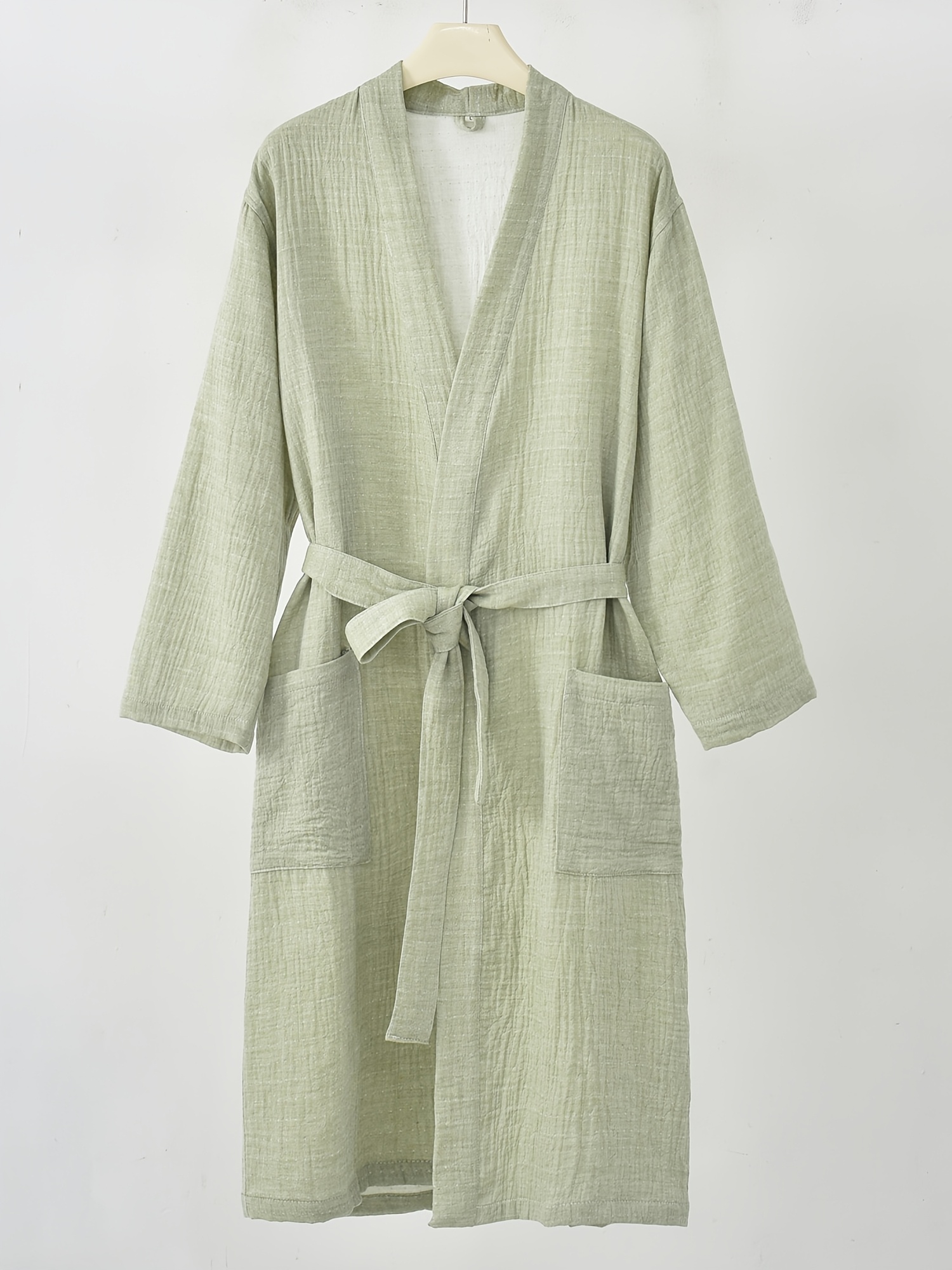 A Double-Layered Gauze Oversized Robe, with Soft And Skin-Friendly Fabric, Lightweight And Breathable. Suitable for Swimming, Showering, Vacations, Beaches, And Sleepwear. A Perfect Holiday Gift