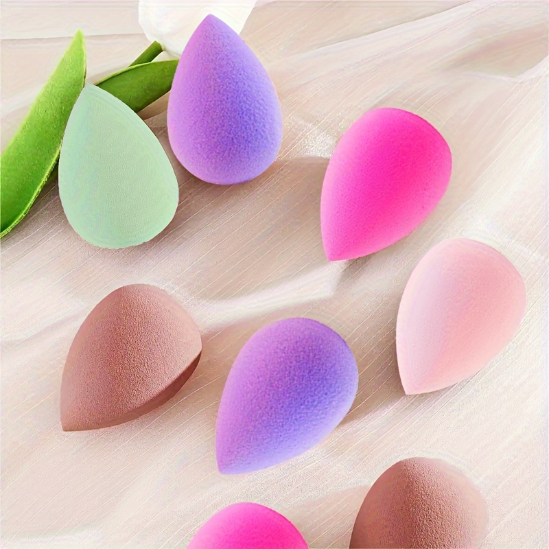 Makeup Schwamm Set – 4 Stück + Concealer Pinsel – Latexfrei & Weich – Für Foundation & Puder