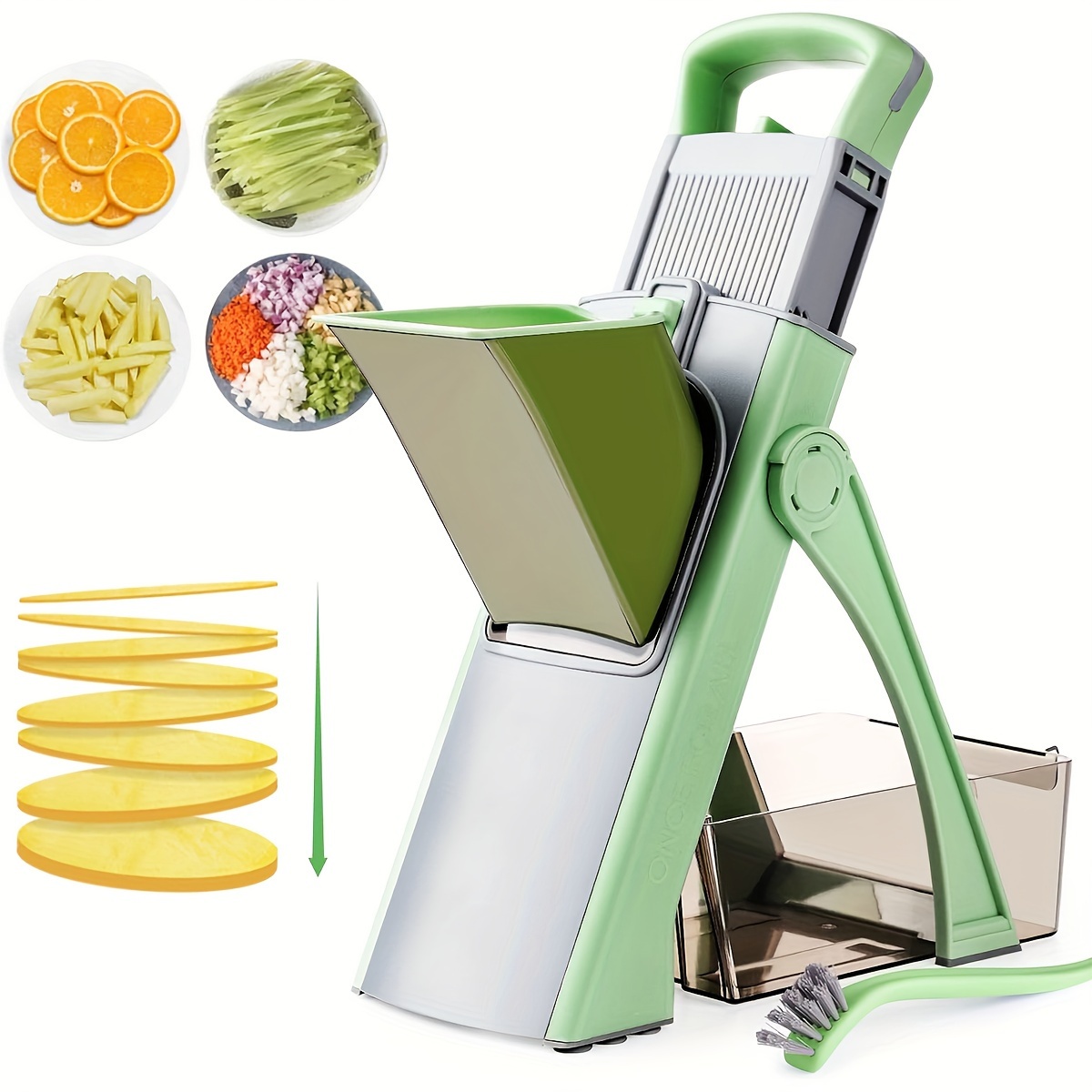 

Safe Mandoline For , Vegetable Chopper, , , Dicer For /