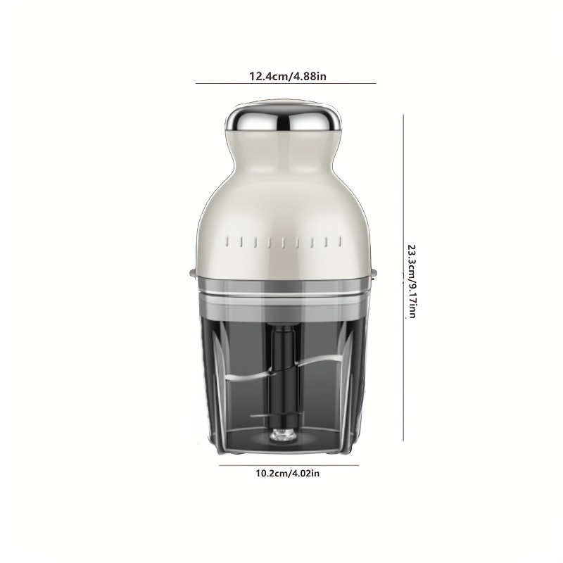 1pc beige   food processor multifunctional mini meat grinder juicer and baby blender with 24000 rpm high   chopper for fruits vegetables and more juice extraction sleek kitchen appliance sturdy   blender for meat Product details 9
